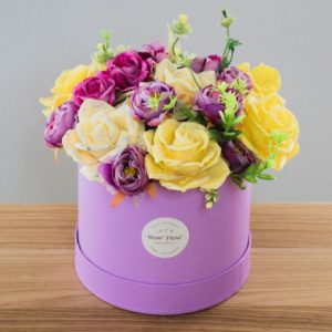 soap flowers "a wonderful impression"